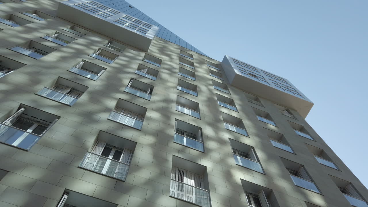 Arquitectura moderna del edificio