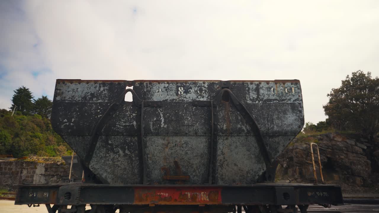 una antigua mina de carbón abandonada en nueva zelanda