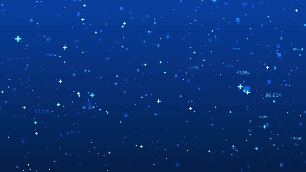 Abstract clean soft shiny background animation circle bokeh motion design concepts of happy new year