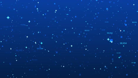 abstract clean soft shiny background animation circle bokeh motion design concepts of happy new year