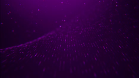 purple particles (loopable) - 4k video