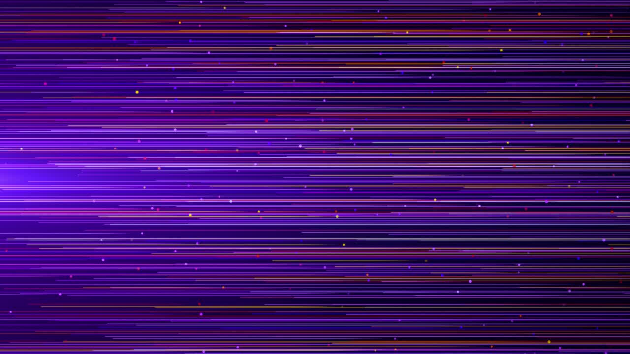 Animazione di sfondo in loop con linee di luce neon ultravioletta direzionale astratta geometrica