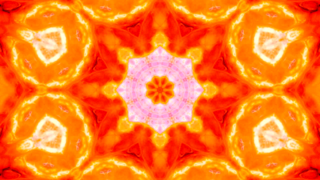 movimiento de fondo de kaleidoscopio abstractamente colorido