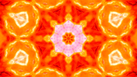 movimiento de fondo de kaleidoscopio abstractamente colorido