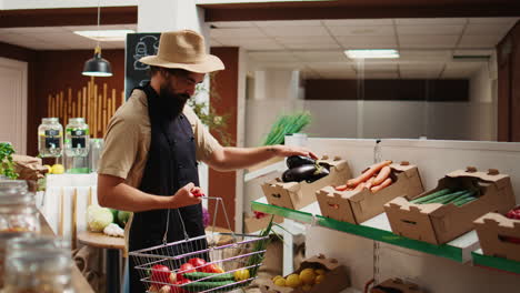 reabastecimiento de supermercados de alimentos sin desperdicios