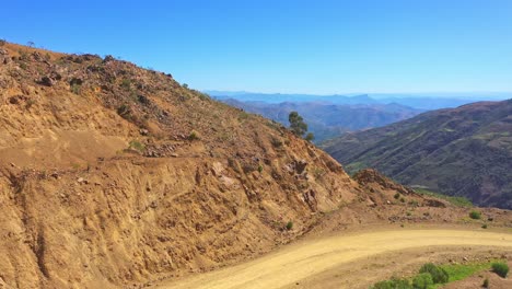 Paisaje-De-Las-Montañas-De-Los-Andes-En-Bolivia