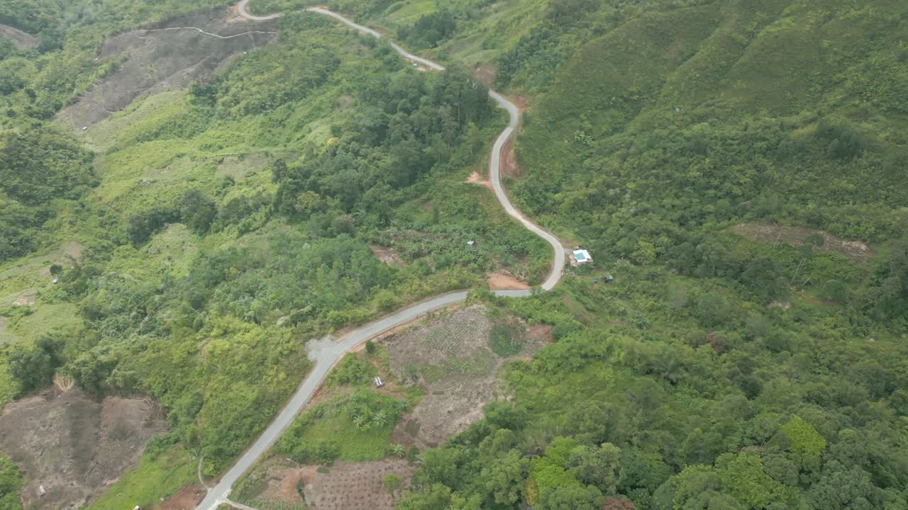 Beautiful Aerial View Of De'Remin Kpg Sapit Padawan Sarawak