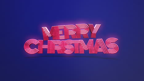 Moderner-Frohe-Weihnachts-Text-Auf-Einem-Leuchtend-Blauen-Farbverlauf