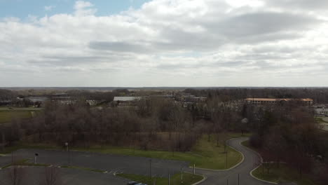 imágenes aéreas de drones de grand rapids michigan