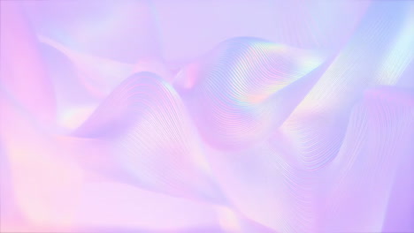 abstract pastel holographic waves background