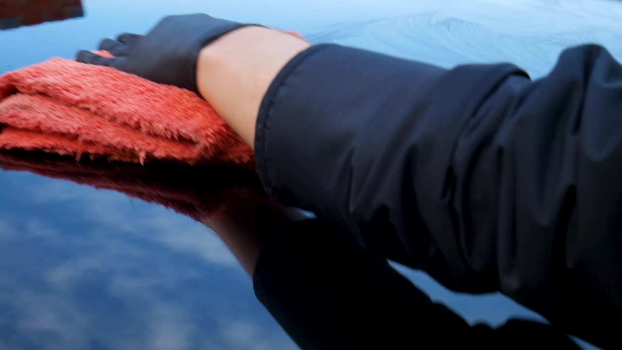 Removing Polish from a Black Car