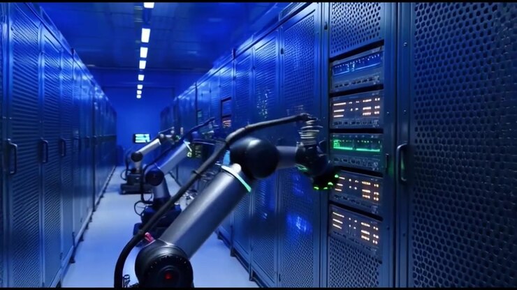 Robotic Arms Maintaining Servers in a Modern Data Center