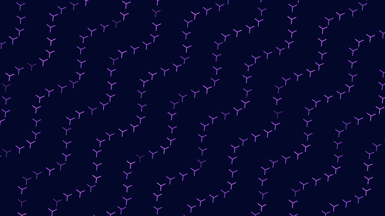 Blue wave pattern on dark background dynamic, curved lines flowing from left to right