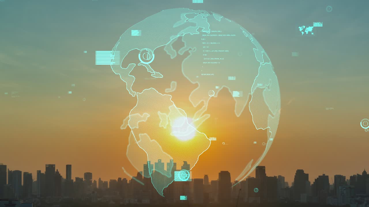 스마트 시티에서 글로벌 연결과 인터넷 네트워크 변화