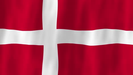 Denmark-Nordic-flag-country-animation-3D-symbol-design-waving-in-wind-movement-national-patriotism-world-culture-emblem-banner-white-red-Northern-Europe-Scandinavia