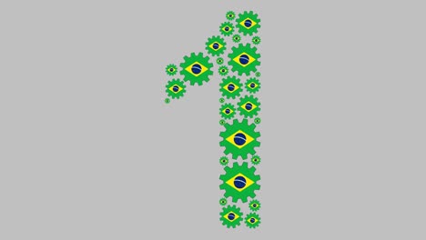 número uno brasileño