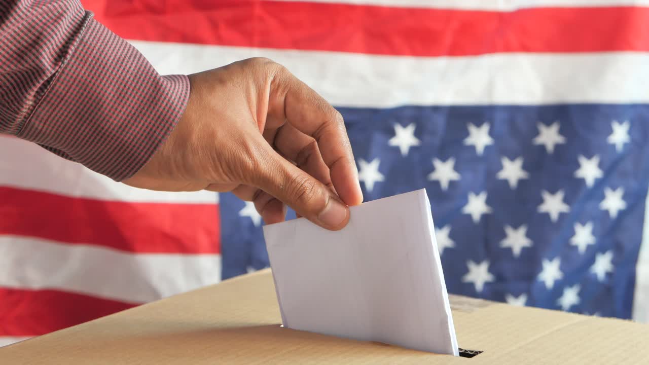 persona que vota en una elección