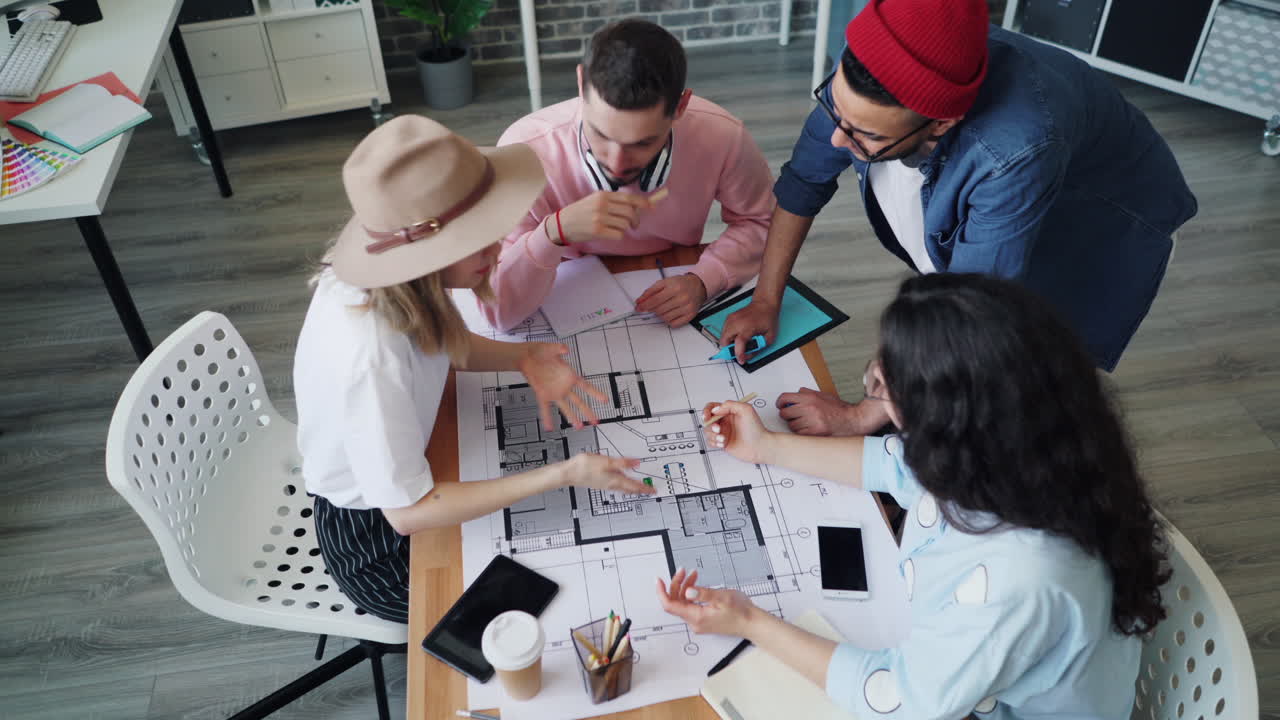 Team Brainstorming Architectural Project