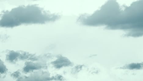 timelapse of turbulent cloudscape clouds in motion, storm weather change
