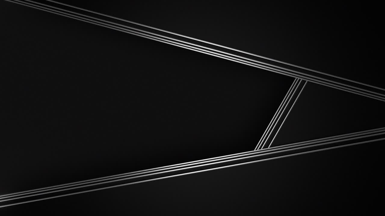 Abstract Black and Silver Geometric Background