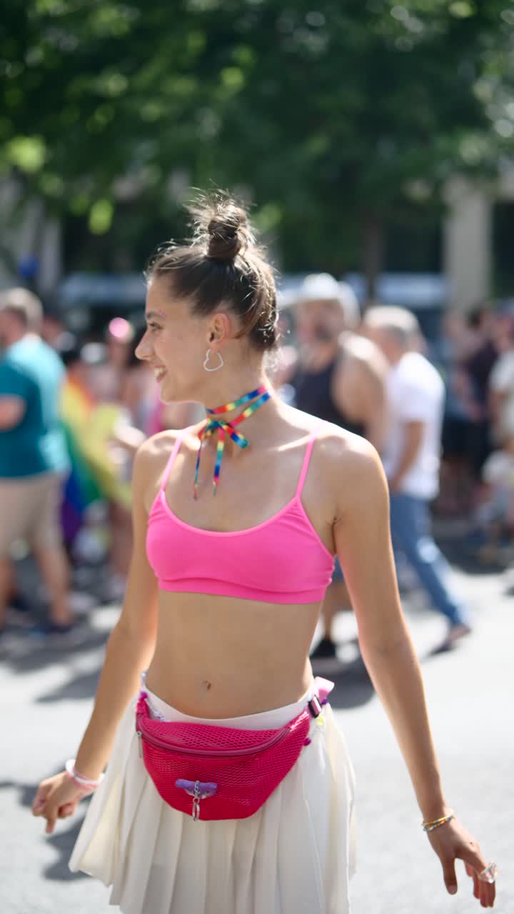 celebración del desfile del orgullo