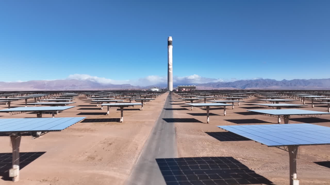 "Noor Solar Energy Complex in Morocco is the world’s largest concentrated solar power facility, harnessing abundant sunlight to generate clean, renewable energy on a massive scale."