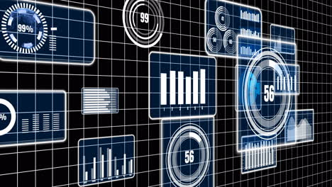 visionary business dashboard for financial data analysis