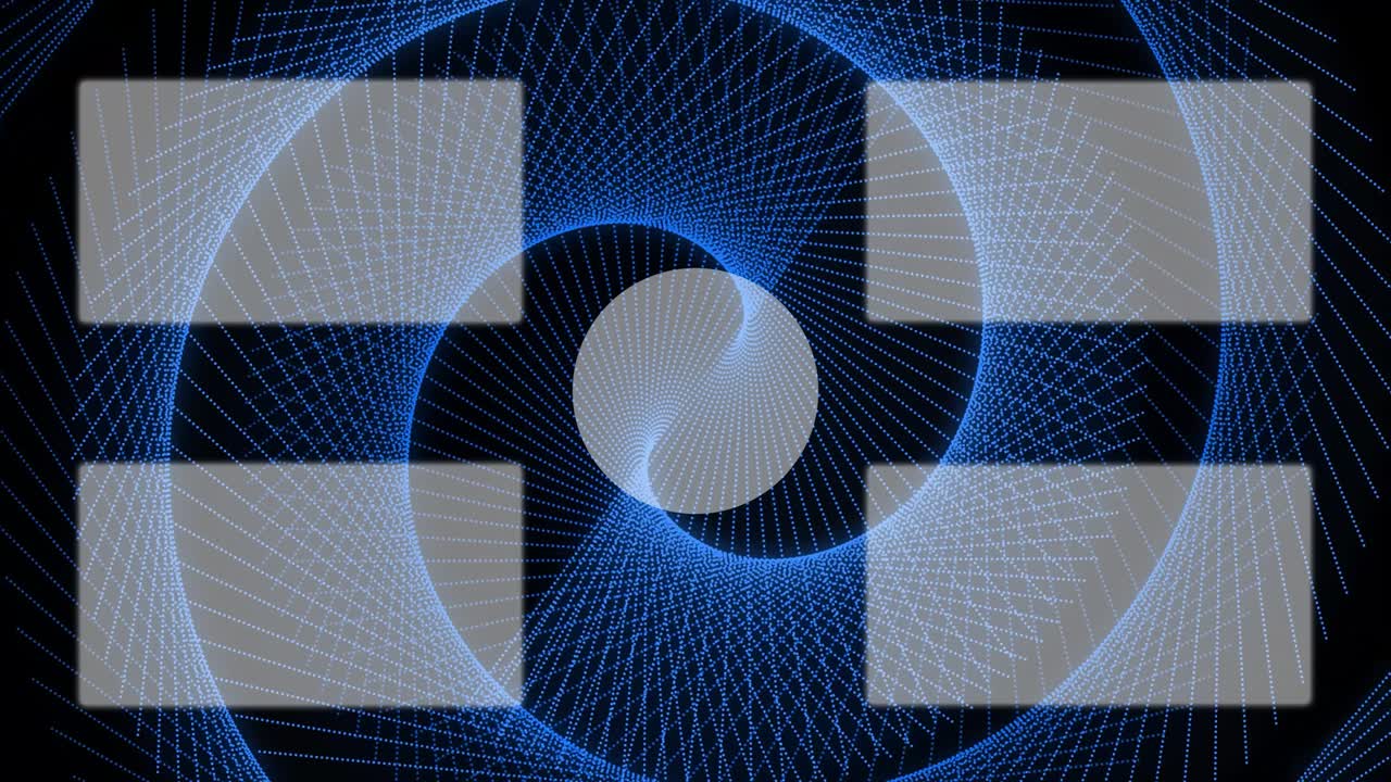 gráficos de movimiento de la pantalla de finalización de la tarjeta de finalización