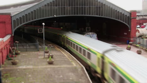 video de un tren en el cinemagraph