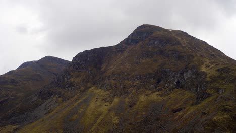 Shot-of-a-mountain-range-on-a-moorland-in-the-glens-and-hills-around-Edinburgh