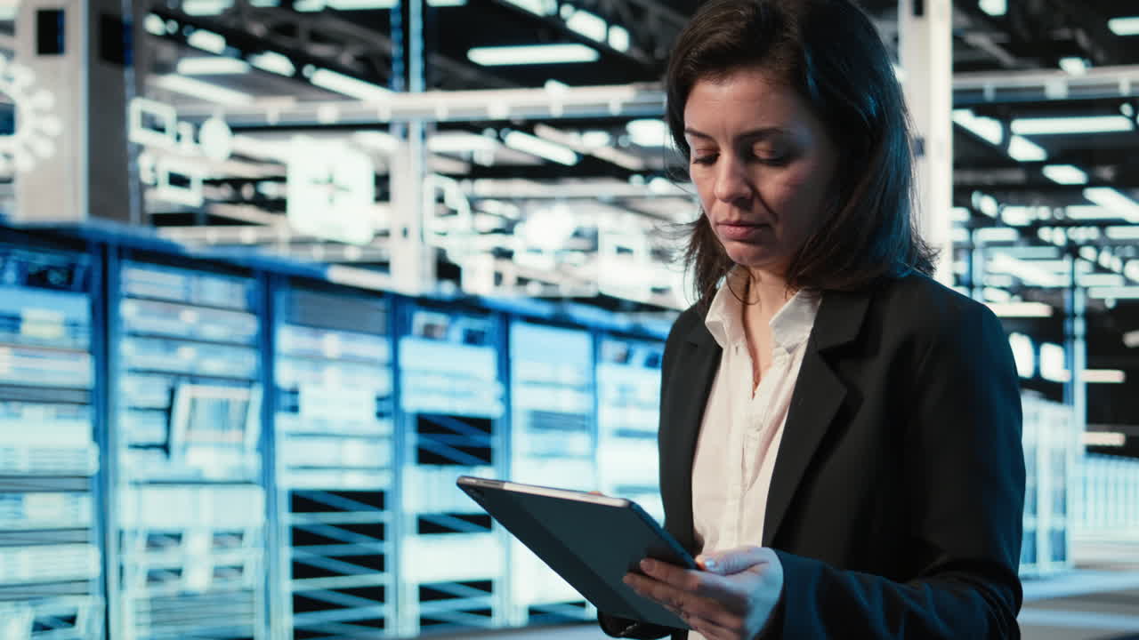 Optimisation des serveurs, graphiques virtuels et administrateur système dans un centre de données.