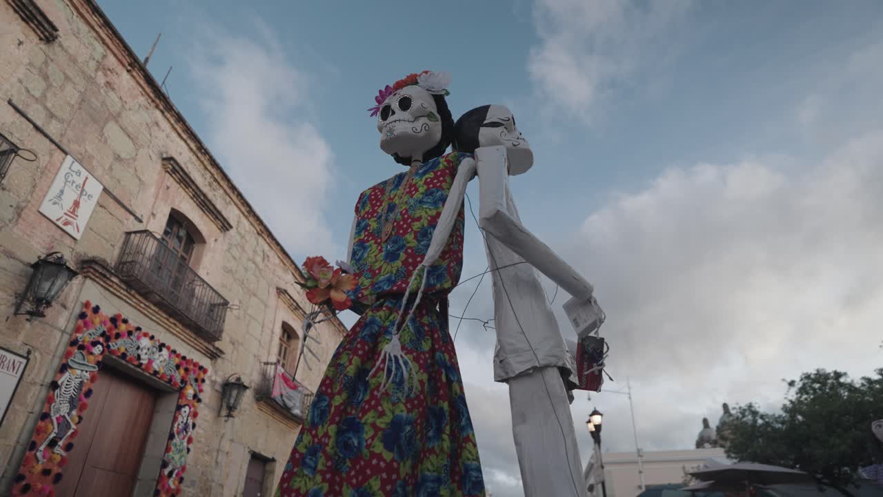 Day of the Dead Skeletons in Oaxaca, Mexico
