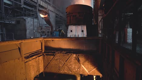 steel mill operation