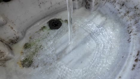 dirty water basin