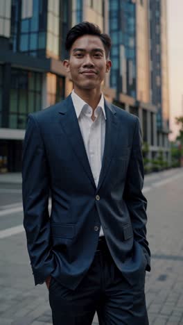 businessman in a suit