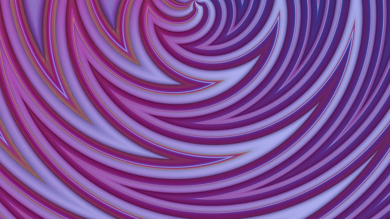 fondo brillante sin costuras 3d abstracto en 4k con cintas violetas. rayas violetas se mueven cíclicamente en geometría simple estilo creativo de dibujos animados. animación suave en bucle. 1