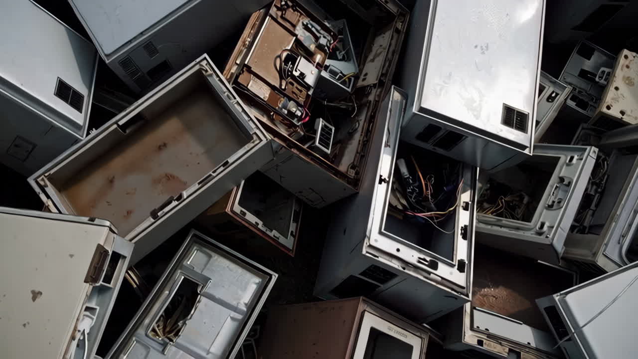 Electronic Waste Landfill