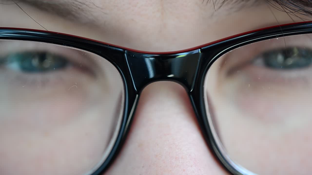 Modern style. Points in the eyes