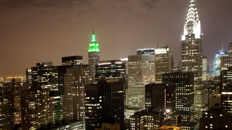 Manhattan View Night 01