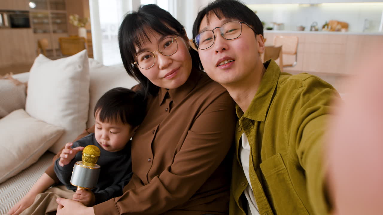 행복한 가족 셀피