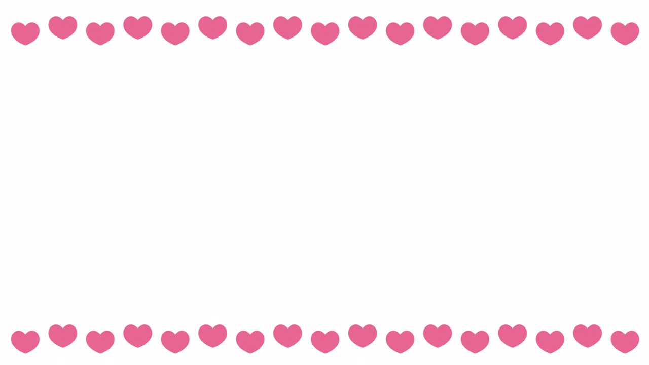 크고 작은 심장은 love.cute 비디오 프레임 재료와 같은 흥미진진한 상황에서 사용할 수 있습니다.