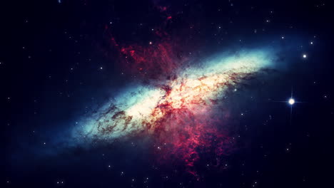 video del sobrevuelo del universo