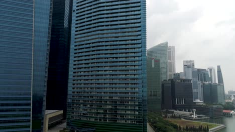 singapore cityscape: high-rise buildings