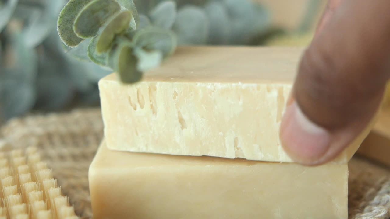 유칼립투스 (eucalyptus) 로 만든 천연 수작업 비누