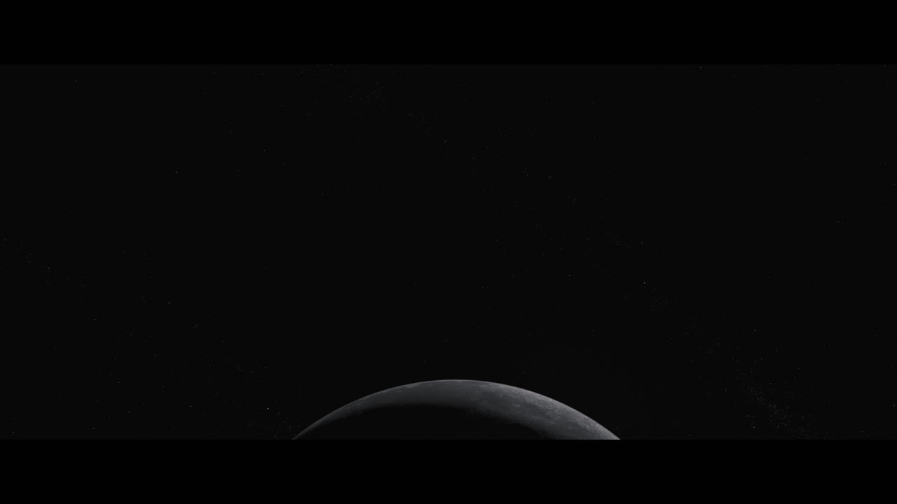 Moon viewed from space