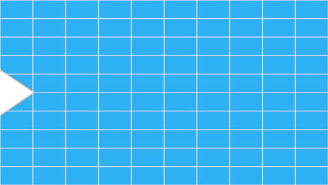 animación de flechas blancas sobre un fondo de forma abstracta.