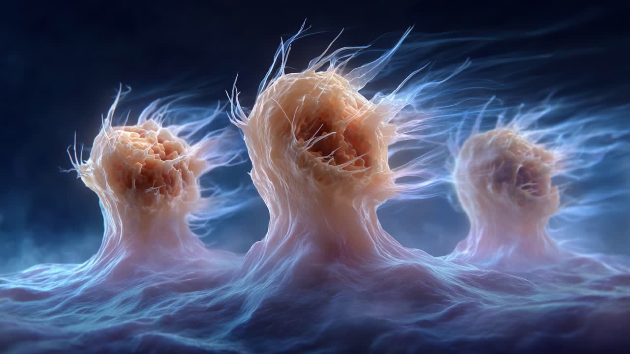 A mesmerizing display of ethereal energy beings emerges from a cloud-like formation, captivating onlookers with their otherworldly presence and intricate flowing forms