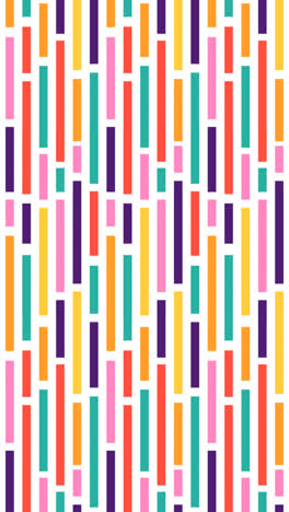 motion graphic of flat design stripes pattern