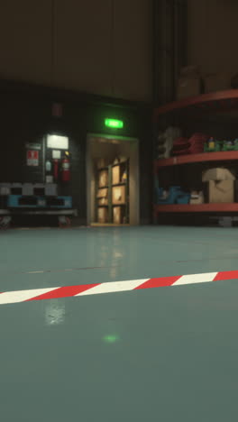 industrial warehouse interior