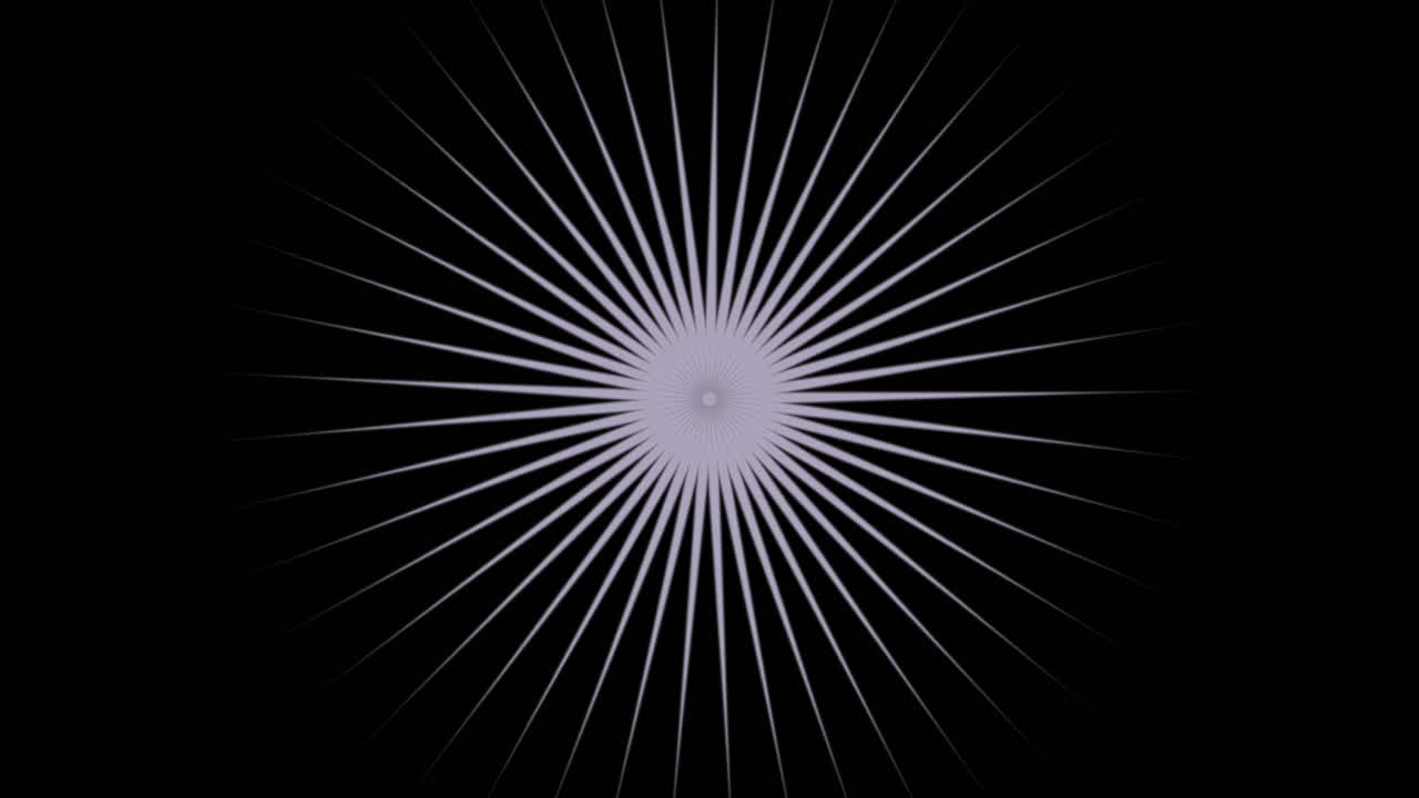 неоновый узор из белых линий на черном градиенте